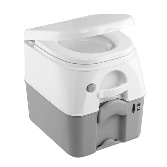 Dometic 975 MSD Portable Toilet w/Mounting Brackets - 5 Gallon - Grey - Fishing Monsters