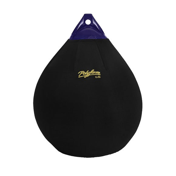 Polyform Fender Cover f/A-4 Fender - Black - Fishing Monsters