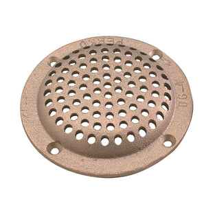 Perko 6" Round Bronze Strainer MADE IN THE USA - Fishing Monsters