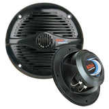 Boss Audio 6.5" MR60B Speakers - Black - 200W - Fishing Monsters