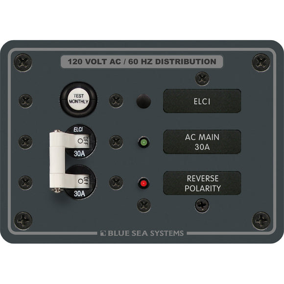 Blue Sea 8100 ELCI GFCI Panel - Fishing Monsters