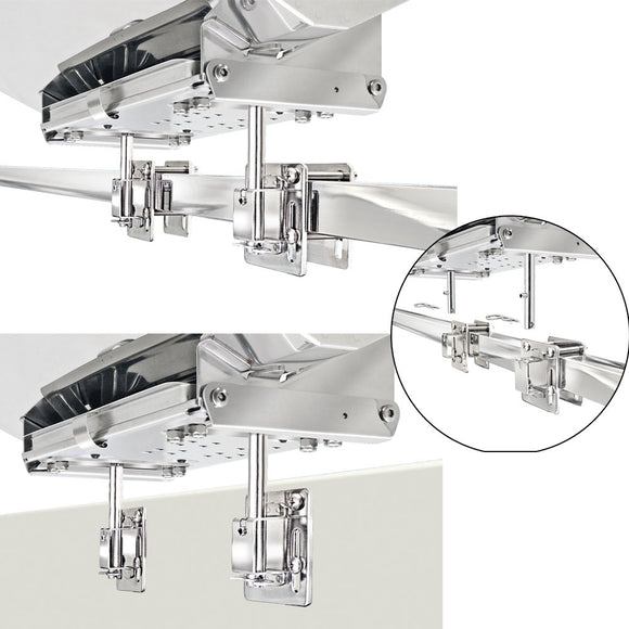 Magma Dual Side Bulkhead or Square/Flat Rail Mount - Fishing Monsters