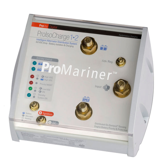 ProMariner ProIsoCharge Battery Isolator 250Amp 1-Alt 2-Bat - 12V - Fishing Monsters