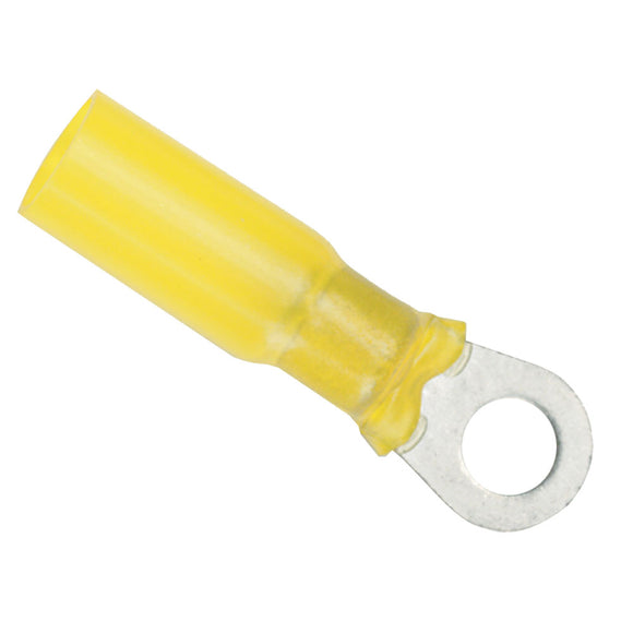 Ancor 12-10 Gauge - #8 Heat Shrink Ring Terminal - 100-Pack - Fishing Monsters