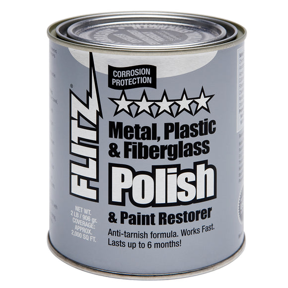 Flitz Polish - Paste - 2.0 lb. Quart Can - Fishing Monsters