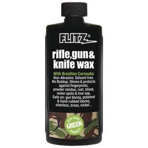 Flitz Rifle, Gun & Knife Wax - 7.6 oz. Bottle - Fishing Monsters