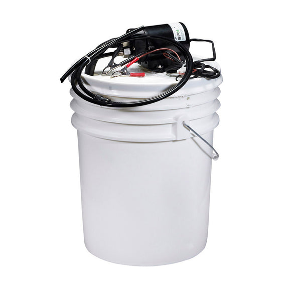 Johnson Pump Oil Change Bucket Kit - With Gear Pump - Fishing Monsters