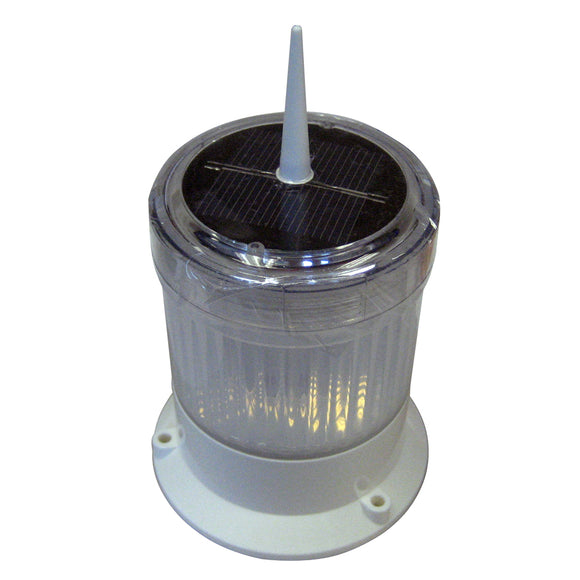 Dock Edge Solar Piling Cap Light - Fishing Monsters