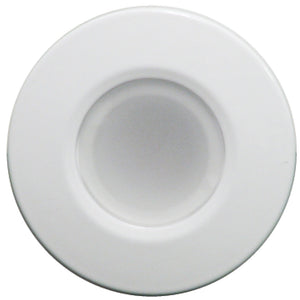 Lumitec Orbit - Flush Mount Down Light - White Finish - 2-Color Blue/White Dimming - Fishing Monsters