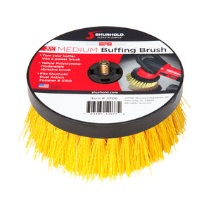 Shurhold 6-½" Medium Brush f/Dual Action Polisher - Fishing Monsters