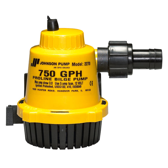 Johnson Pump Proline Bilge Pump - 750 GPH - Fishing Monsters