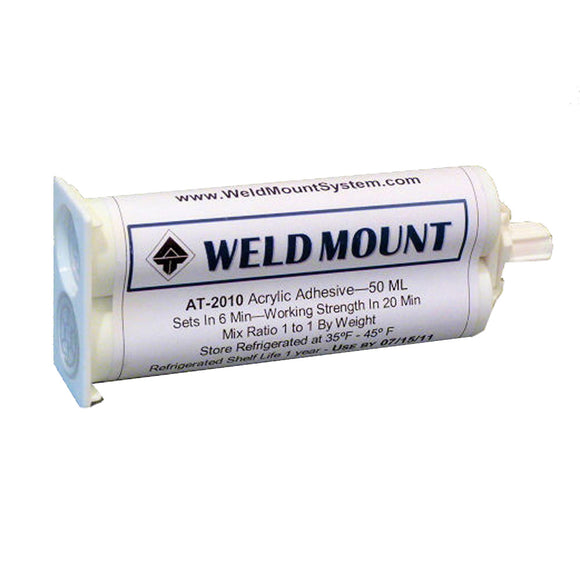 Weld Mount AT-2010 Acrylic Adhesive - 10-Pack - Fishing Monsters