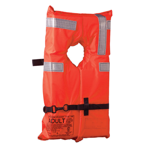 Kent Type I Collar Style Life Jacket - Adult Universal - Fishing Monsters