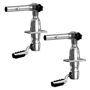 TACO Grand Slam 280 Outrigger Mounts w/Offset Handle - Fishing Monsters