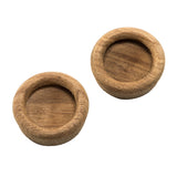 Whitecap Teak Round Drawer Pull - 1-3/8" Round - 2 Pack - Fishing Monsters