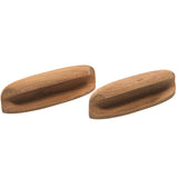 Whitecap Teak Oval Drawer Pull - 4"L - 2 Pack - Fishing Monsters