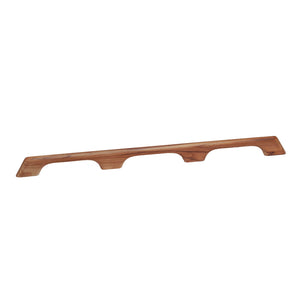 Whitecap Teak Handrail - 3 Loops - 33"L - Fishing Monsters