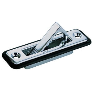 Perko Spring Loaded Flush Pull - Chrome Plated Zinc - ¾" x 3-¼" - Fishing Monsters