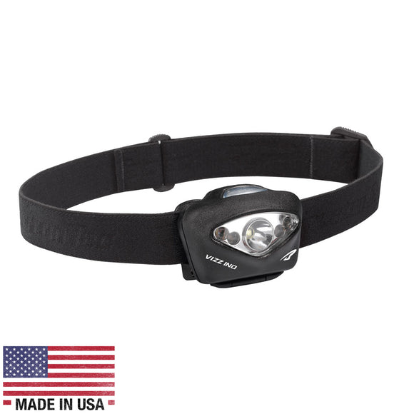 Princeton Tec VIZZ Industrial LED Headlamp - Black - Fishing Monsters