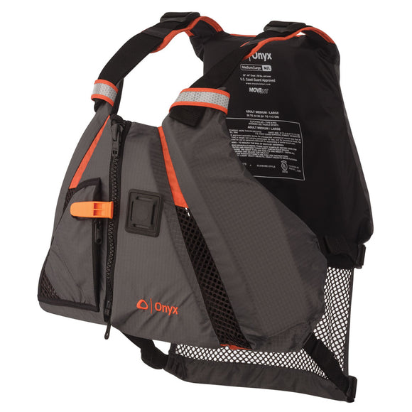 Onyx MoveVent Dynamic Paddle Sports Life Vest - M/L - Fishing Monsters