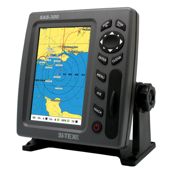 SI-TEX SAS-300 AIS Class B AIS Transceiver w/Internal GPS Antenna - Fishing Monsters