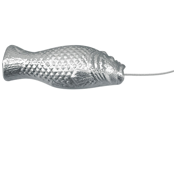 Tecnoseal Grouper Suspended Anode w/Cable & Clamp - Zinc - Fishing Monsters