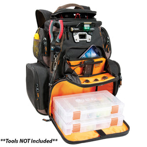 Wild River Tackle Tek Nomad XP - Lighted Backpack w/ USB Charging System w/2 PT3600 Trays - Fishing Monsters