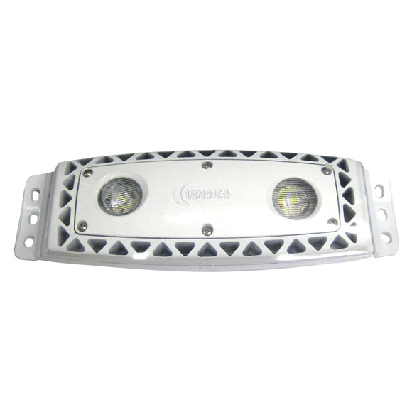 Lunasea High Intensity Outdoor Dimmable LED Spreader Light - White - 1,100 Lumens - Fishing Monsters