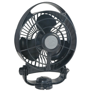 SEEKR by Caframo Bora 748 12V 3-Speed 6" Marine Fan - Black - Fishing Monsters