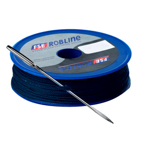 Robline Waxed Whipping Twine Kit - 0.8mm x 40M - Dark Navy Blue - Fishing Monsters