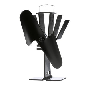 Caframo Ecofan Original Heat Powered Stove Fan - Black Blade - Fishing Monsters