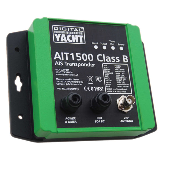 Digital Yacht AIT1500 Class B AIS Transponder w/Built-In GPS - Fishing Monsters