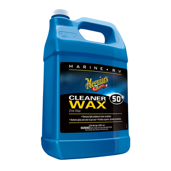 Meguiar's #50 Boat/RV Cleaner Wax - Liquid 1 Gallon - Fishing Monsters