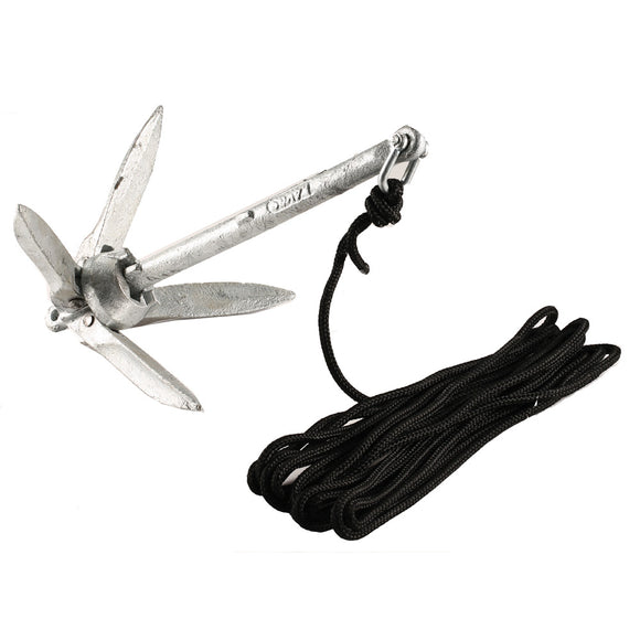 Attwood Kayak Grapnel Anchor Kit - Fishing Monsters