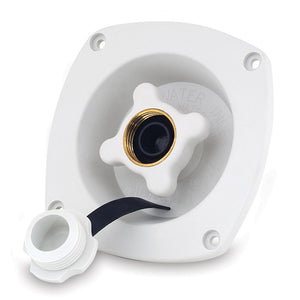 Shurflo by Pentair Pressure Reducing City Water Entry - Wall Mount - Gel White - Fishing Monsters