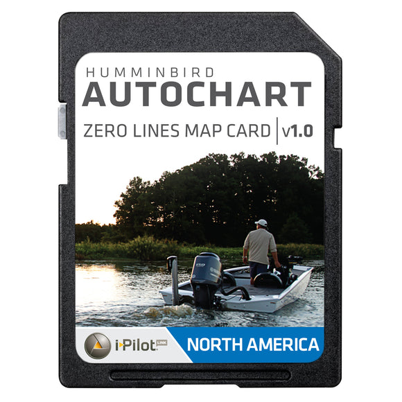 Humminbird AutoChart Zero Lines Map Card - Fishing Monsters