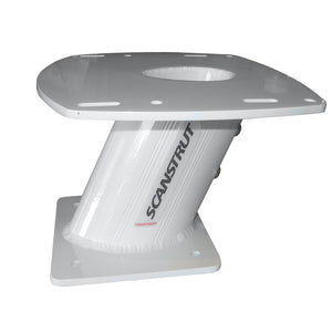 Scanstrut APT-250-01 - Aluminum PowerTower® Radar Mount - 10" Aft Leaning - Fishing Monsters