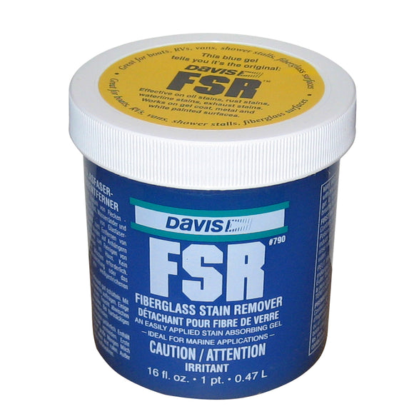 Davis FSR Fiberglass Stain Remover - 16oz - Fishing Monsters