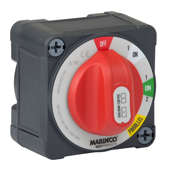 BEP Pro Installer 400a EZ-Mount Dual Bank Control Battery Switch - MC10 - Fishing Monsters