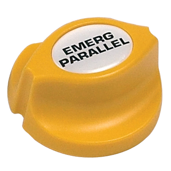 BEP Emergency Parallel Battery Knob - Yellow - Easy Fit - Fishing Monsters