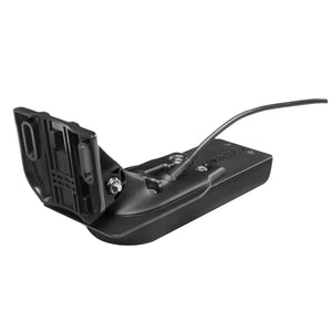 Garmin GT52HW-TM Plastic, TM or Trolling Motor Transducer, High Wide CHIRP/DownVü/SideVü - 455/800kHz, 500W - Fishing Monsters