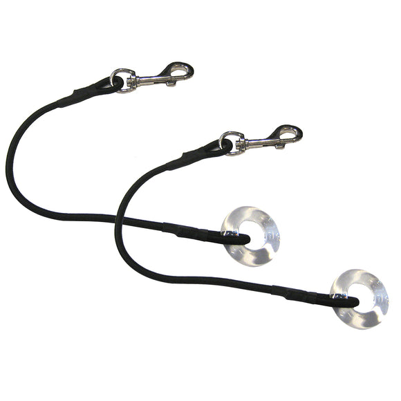 TACO Shock Cord w/Glass Eye (Pair) - Fishing Monsters