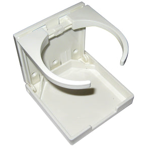 Whitecap Folding Drink Holder - White Nylon - Fishing Monsters