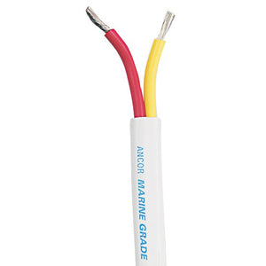 Ancor Safety Duplex Cable - 18/2 AWG - Red/Yellow - Flat - 250' - Fishing Monsters