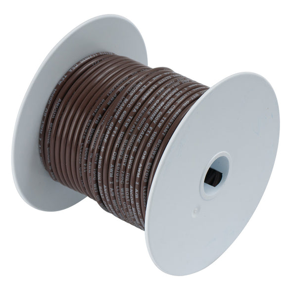 Ancor Brown 12 AWG Tinned Copper Wire - 100' - Fishing Monsters