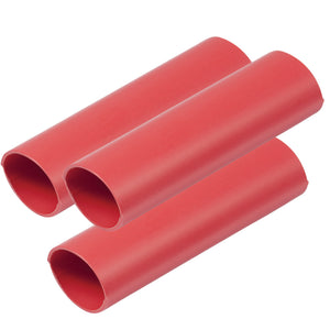 Ancor Heavy Wall Heat Shrink Tubing - 3/4" x 3" - 3-Pack - Red - Fishing Monsters