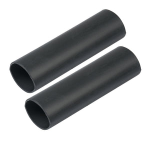 Ancor Heavy Wall Heat Shrink Tubing - 1" x 12" - 2-Pack - Black - Fishing Monsters