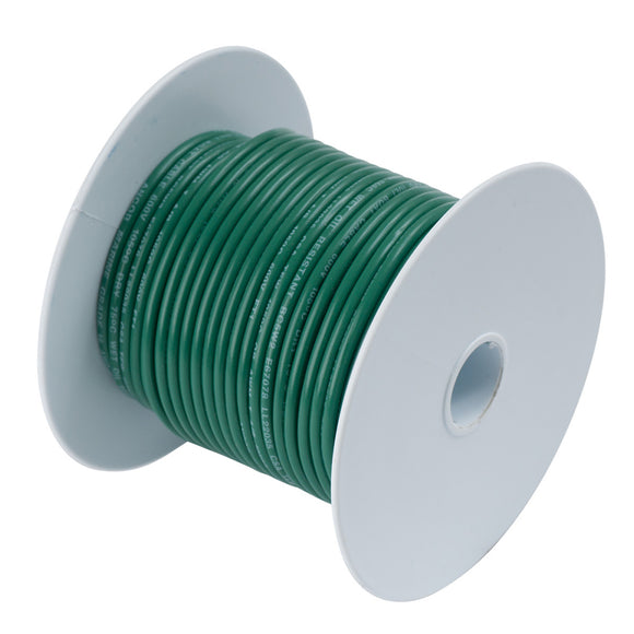 Ancor Green 8 AWG Tinned Copper Wire - 25' - Fishing Monsters