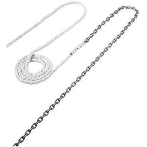 Maxwell Anchor Rode - 15'-5/16" Chain to 150'-5/8" Nylon Brait - Fishing Monsters