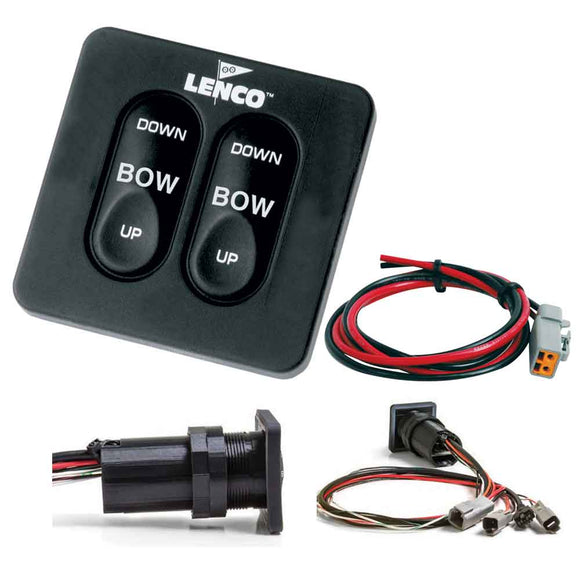 Lenco Standard Integrated Tactile Switch Kit w/Pigtail f/Single Actuator Systems - Fishing Monsters